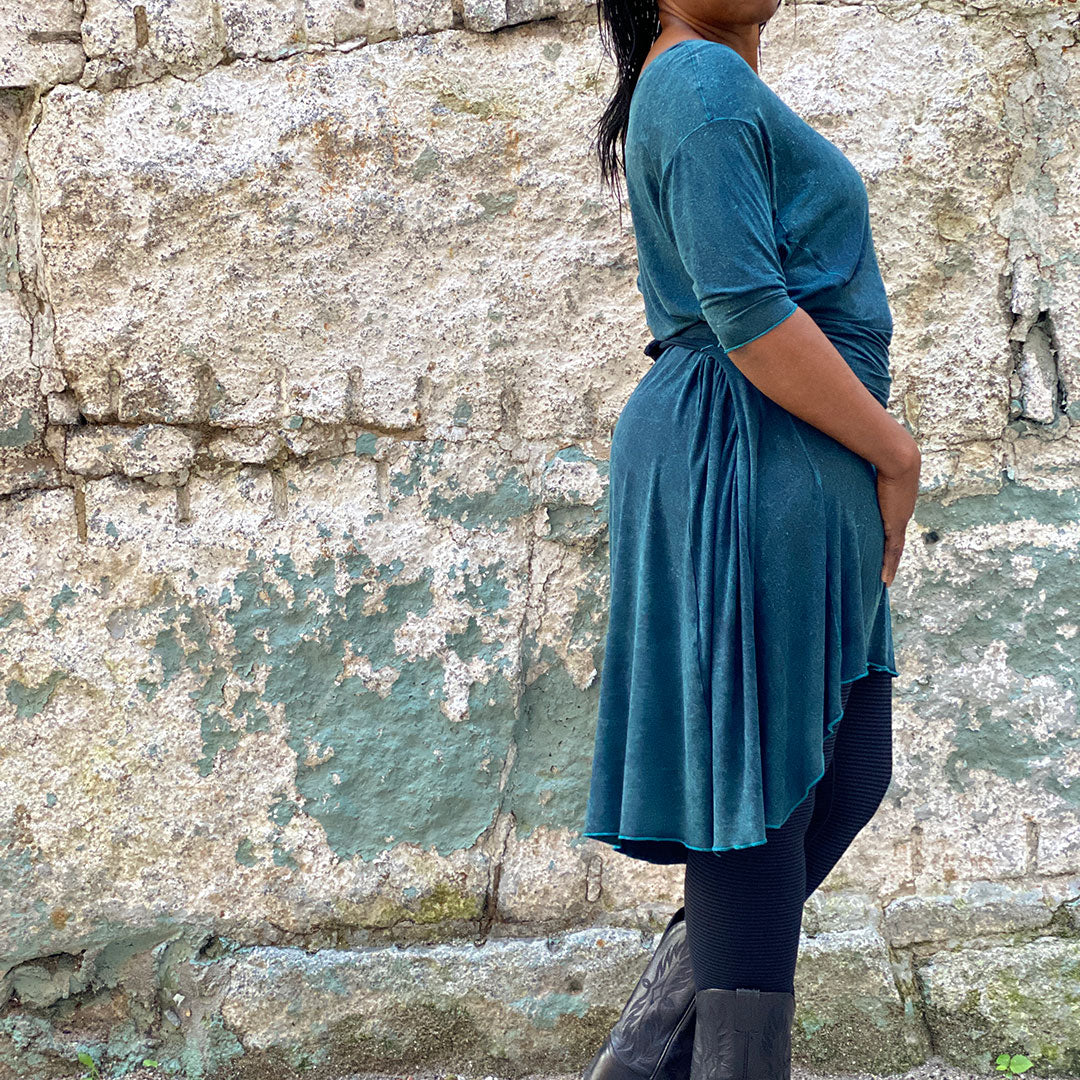 blue mineral tide dress