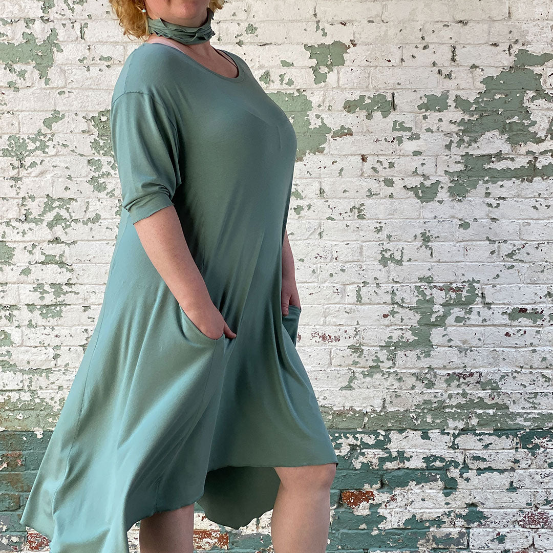 tissue glass tide dress + band