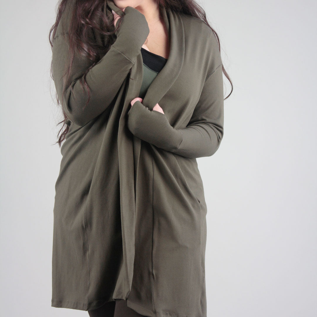 olive bamboo coco blazer