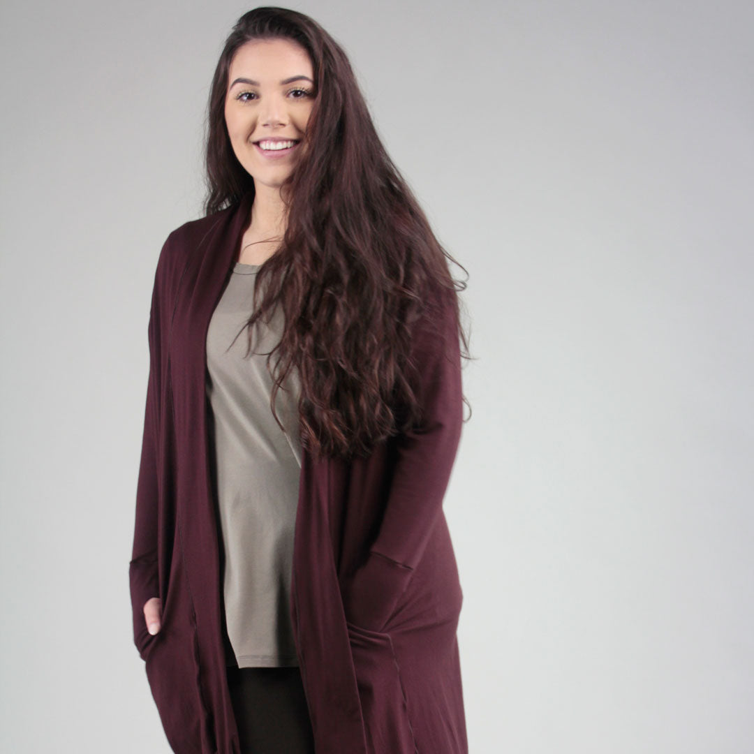 mahogany bamboo coco blazer