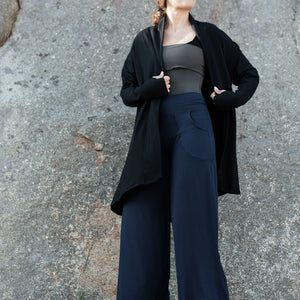 subtle black stripe coco blazer