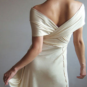 comfort + elegance in the milk wrap