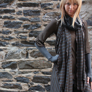 wrap in woodland stripe