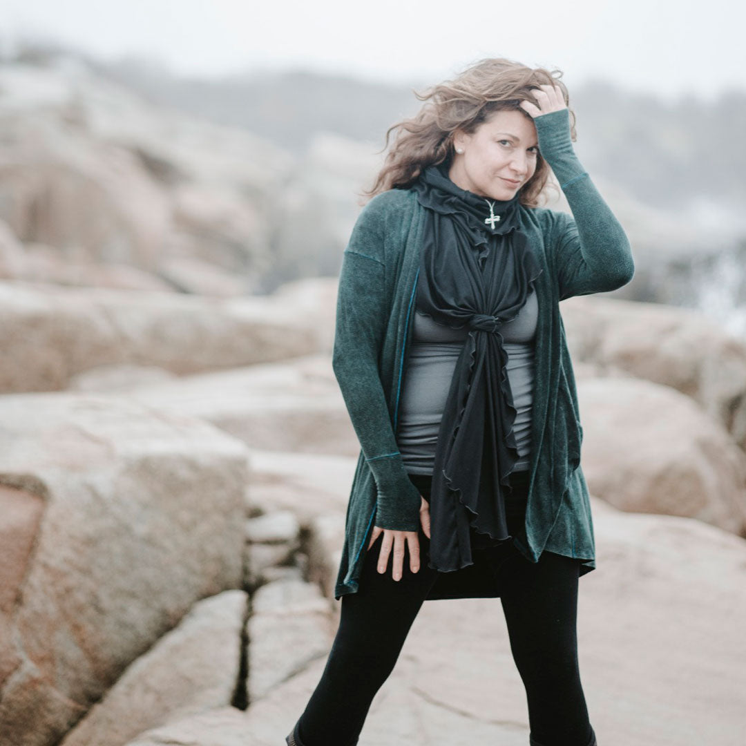 blue mineral coco blazer