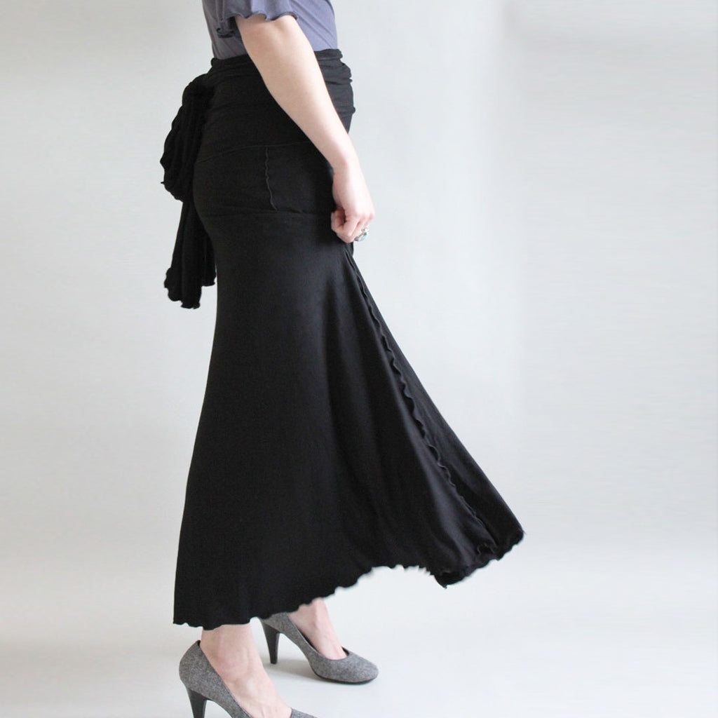 wear the lady wrap as a skirt and add a bow for extra elegance