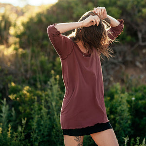 angelrox® swing tunic top in lush