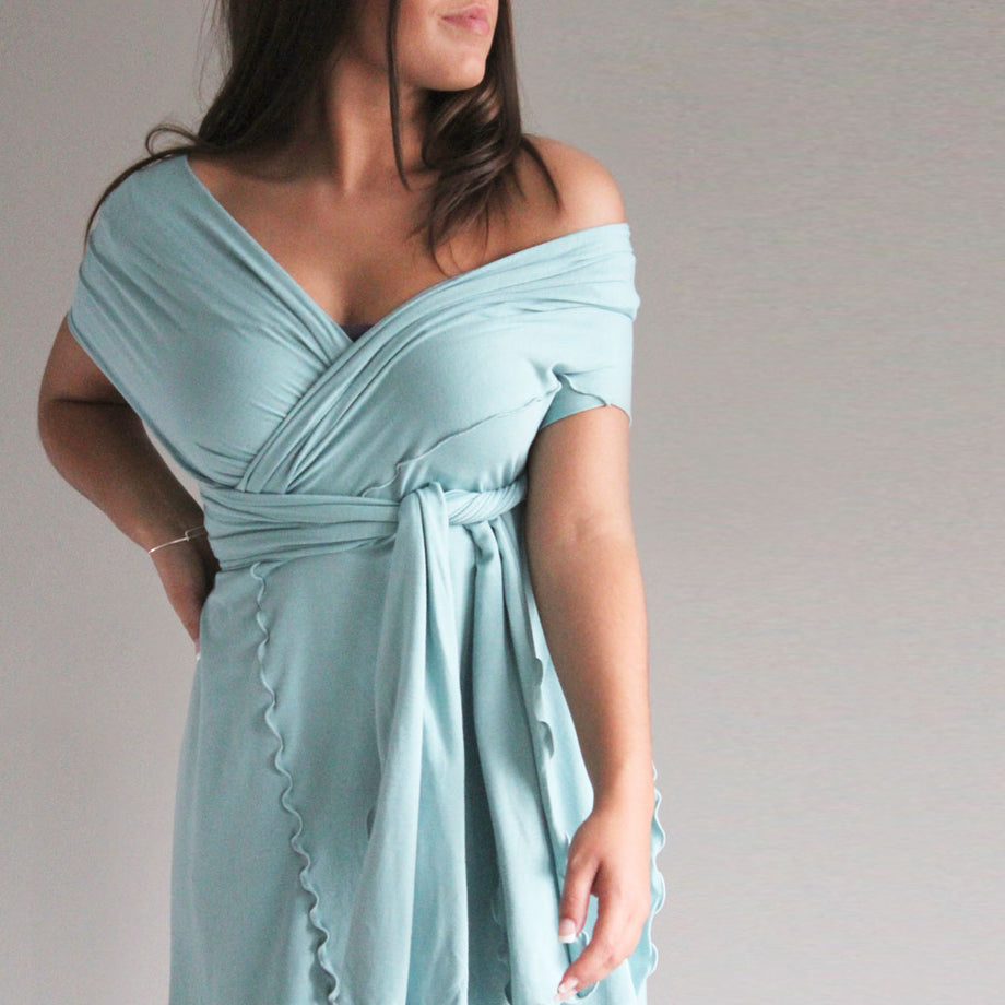 Angelrox wrap dress top