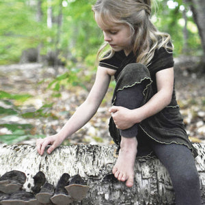 Falda envolvente para niña, chaleco tipo chal, top para playa