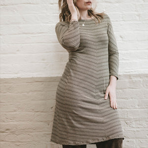 earth stripe noble dress on a size cloud angel