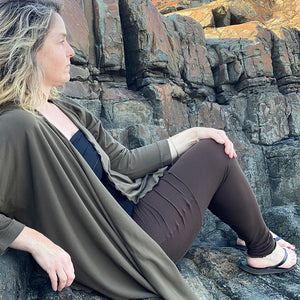 peat playsuit- earth tones