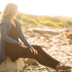 subtle black stripe playsuit