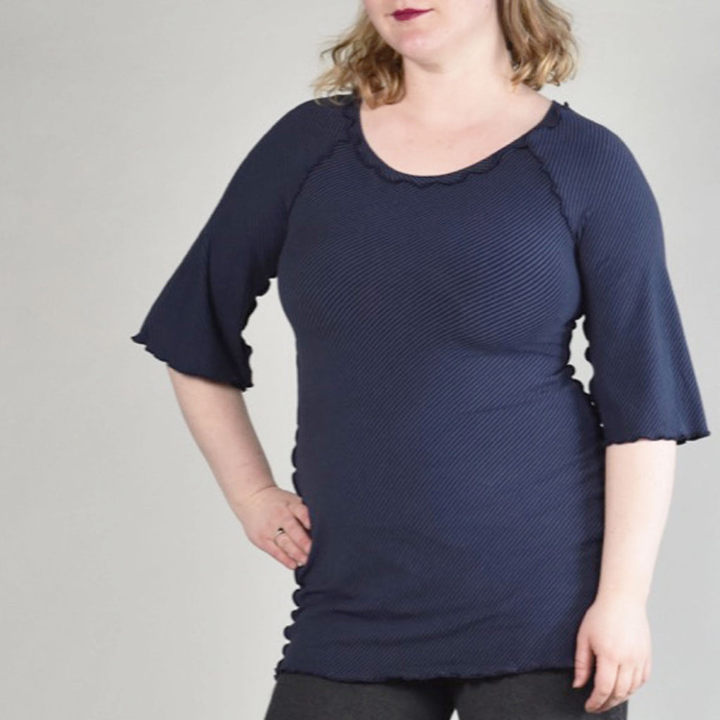 ballet tunic in subtle black