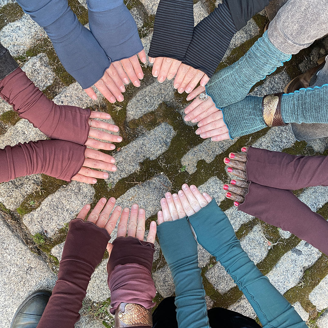 angels activate in opera sleeves in an array of beautiful colors