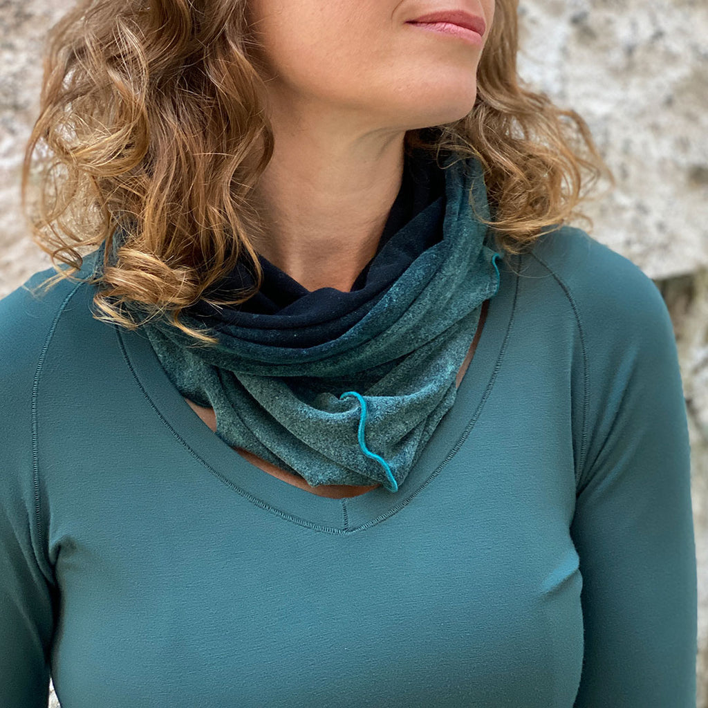 blue mineral hourglass is simply magic with the spruce vitality tunic