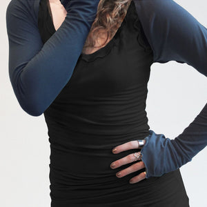 black wifey with our lake shrug