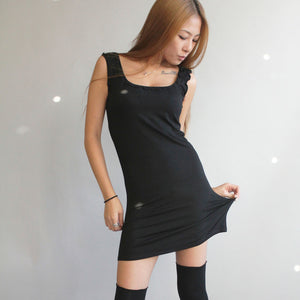 black wifey with our matching stockings