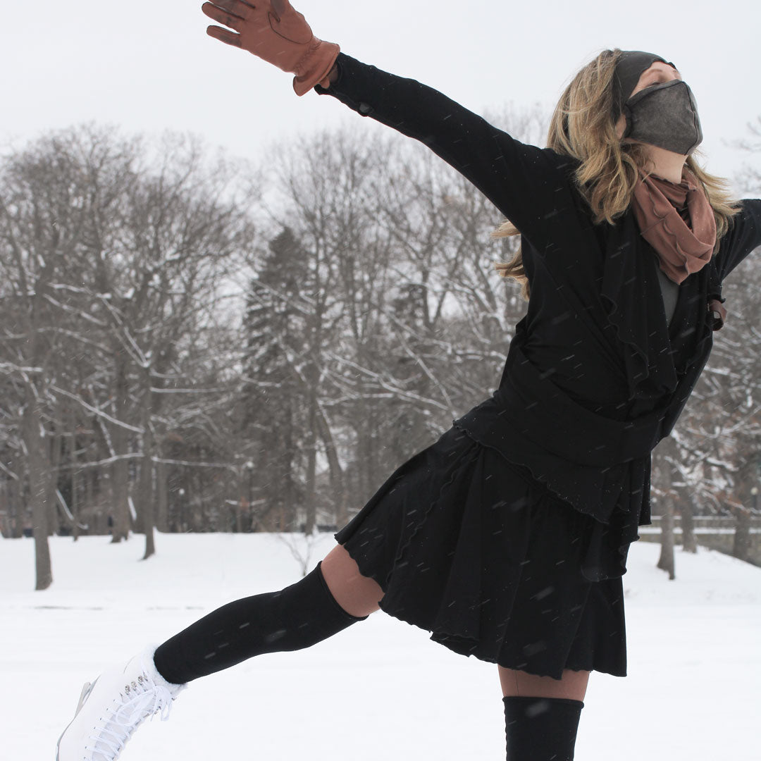 river jacket in black