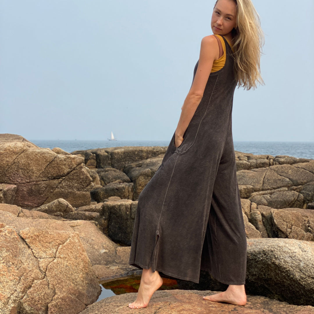 farmer jumpsuit in mineral