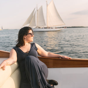 farmer jumpsuit in navy