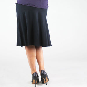 suger® flip skirt in subtle black 