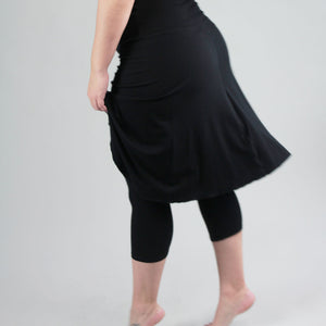 suger® flip skirt in black
