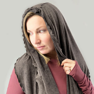 loop infinity scarf in mineral