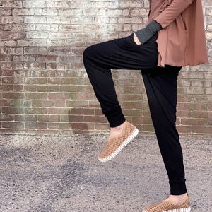 black terry jogger sweatpant