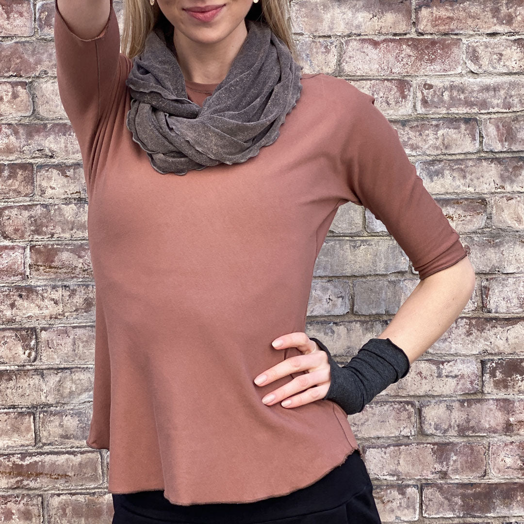 cedar bamboo rose top