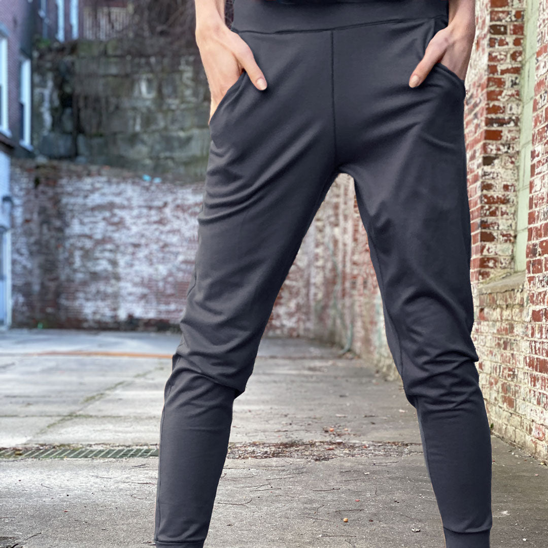carbon terry jogger sweatpant