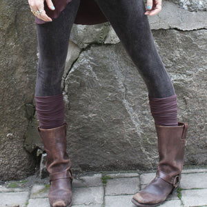 mineral base comfort legging with our lush stockings