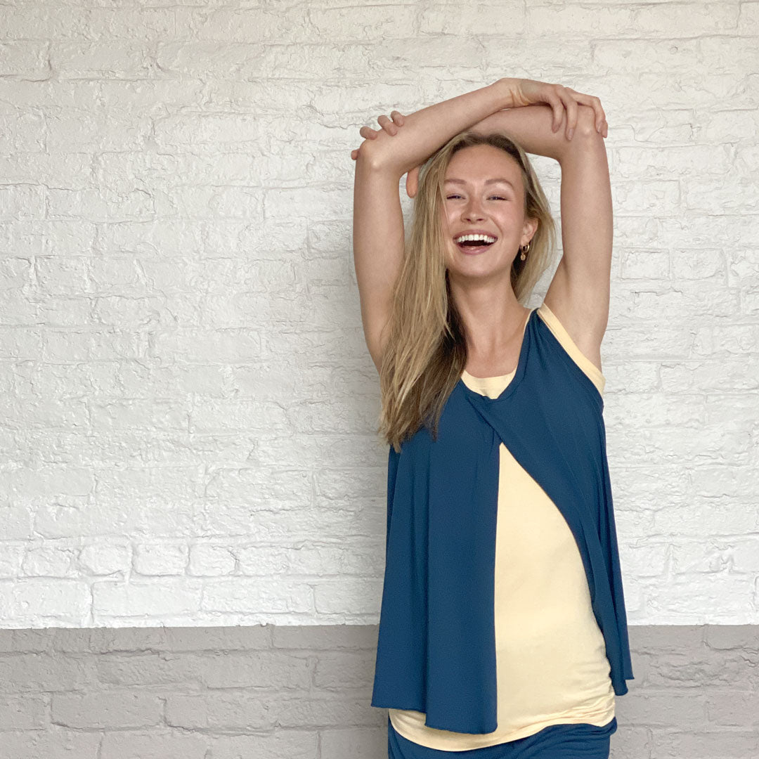 tulip tissue tank in lake over core tank in butter