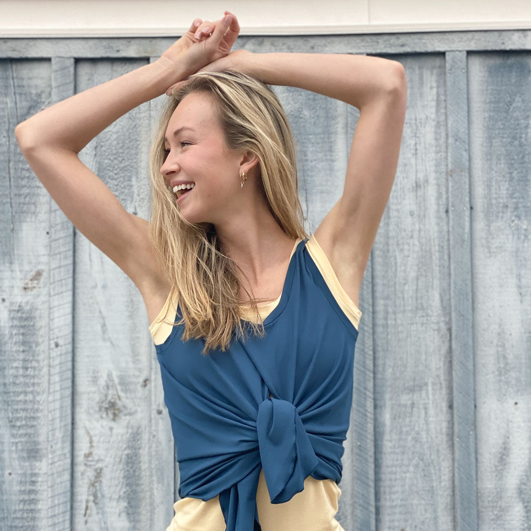 tulip tissue tank in lake