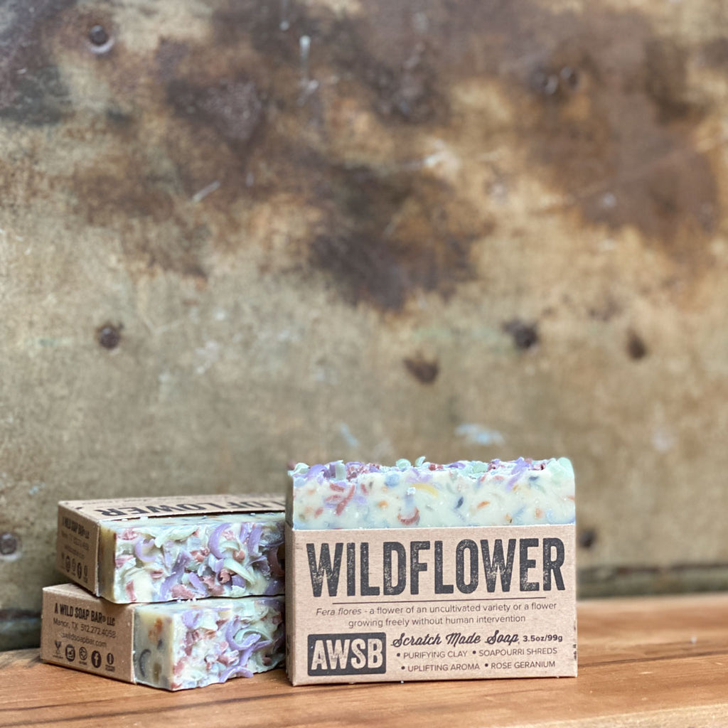good soap in the scent wildflower