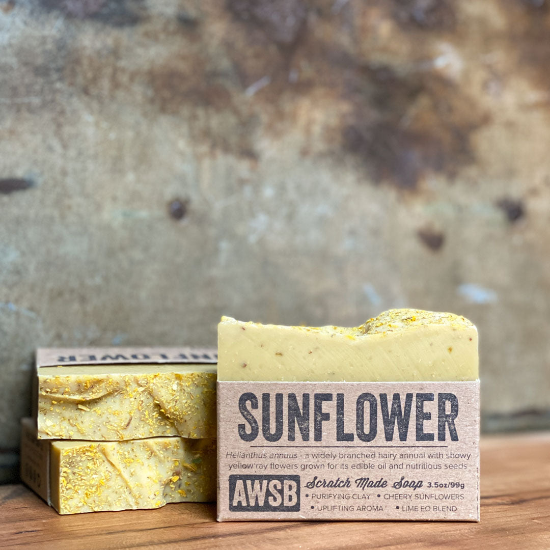 good soap in the scent sunflower