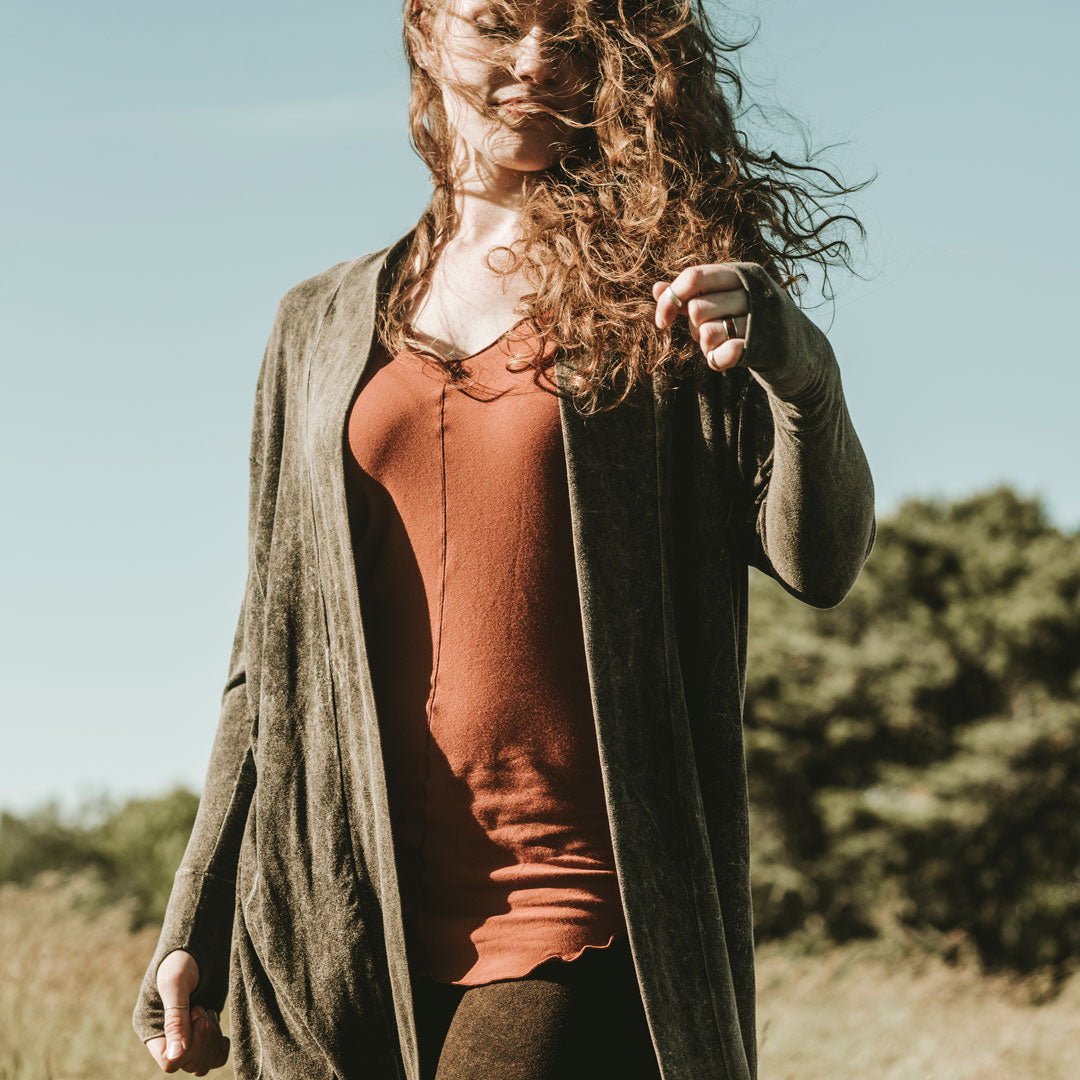 mineral bamboo coco blazer