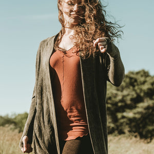 mineral bamboo coco blazer