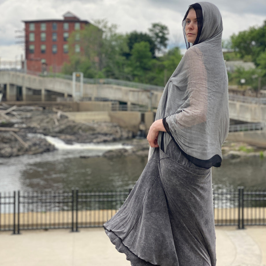 Harmony Tones Hijab - Timeless Elegance in White, Beige, and Gray