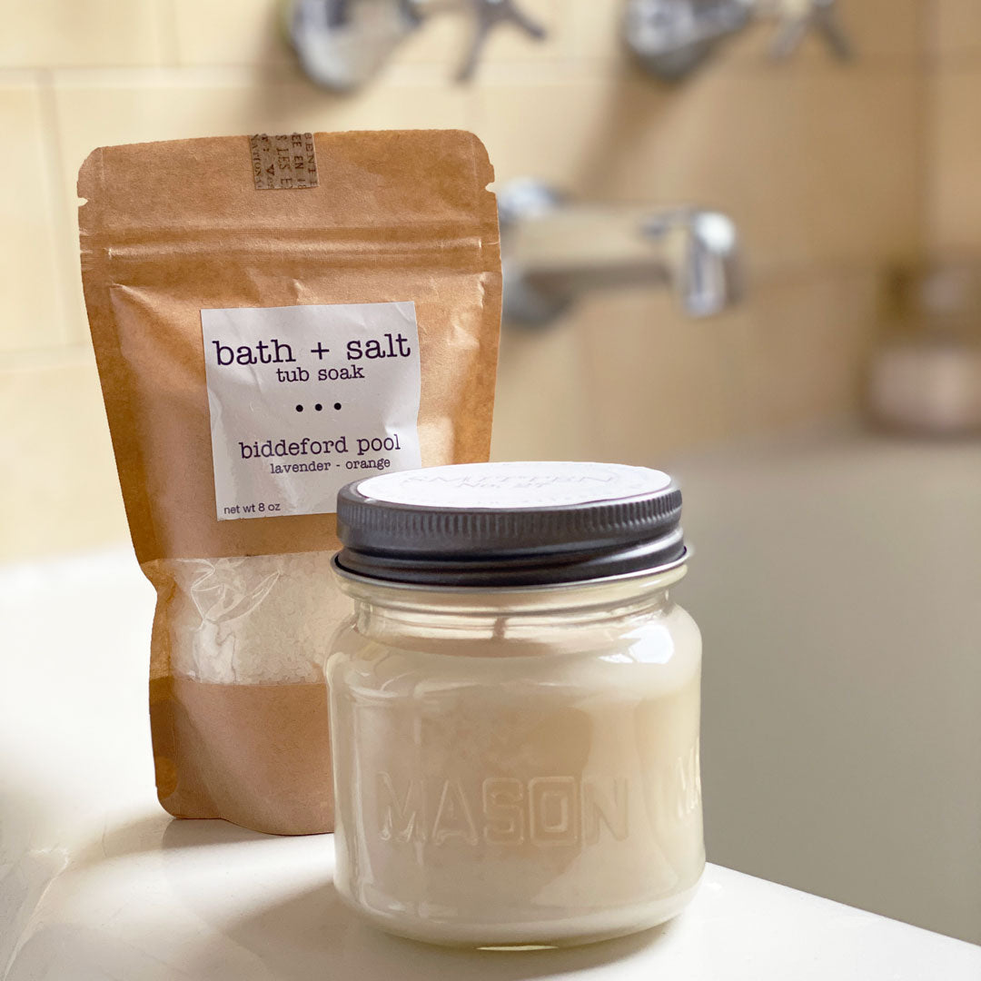 biddeford pool bath + salt tub soak