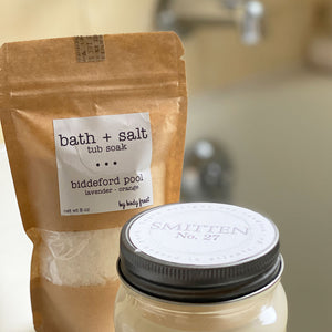 biddeford pool bath + salt tub soak