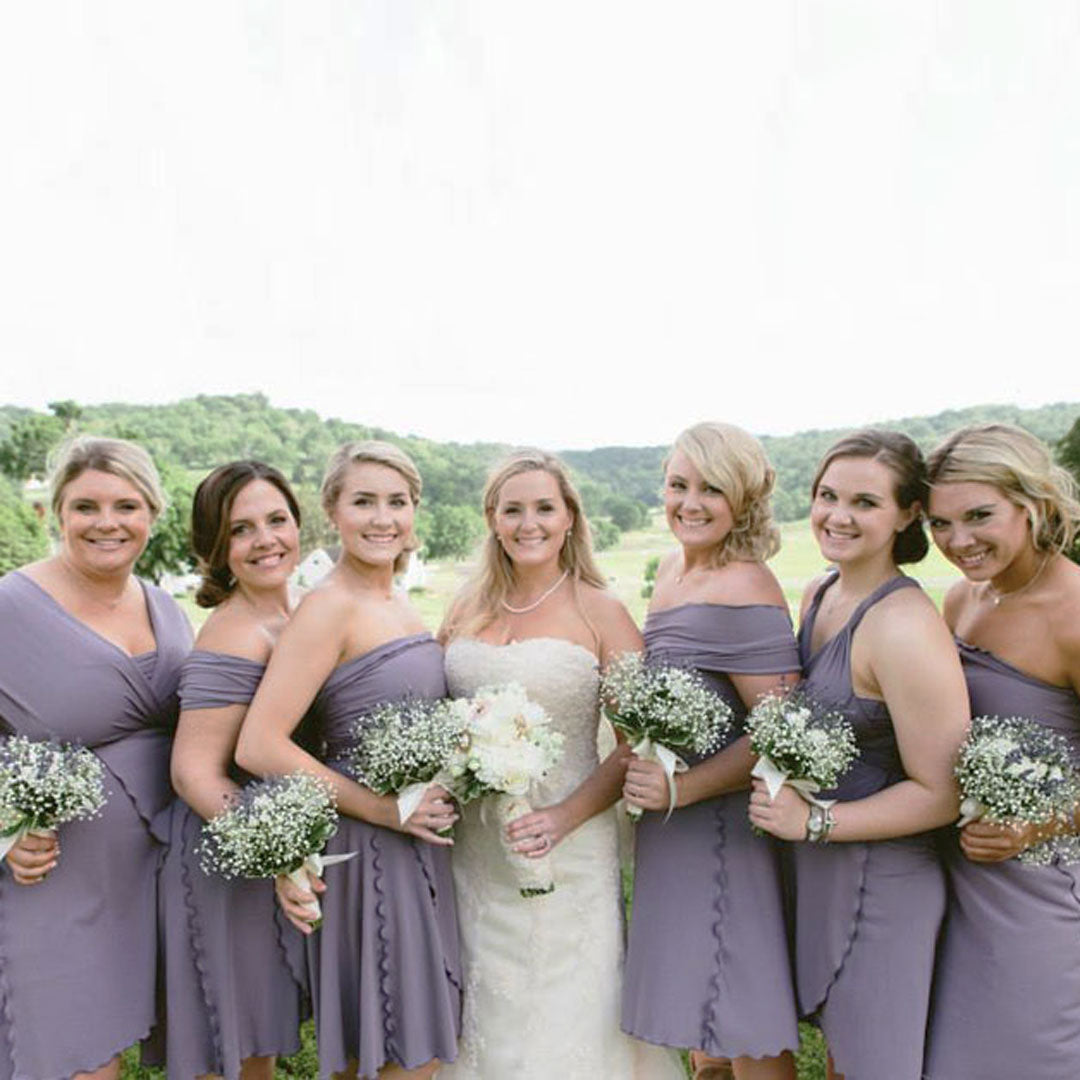 the wrap dress worn 6 different ways