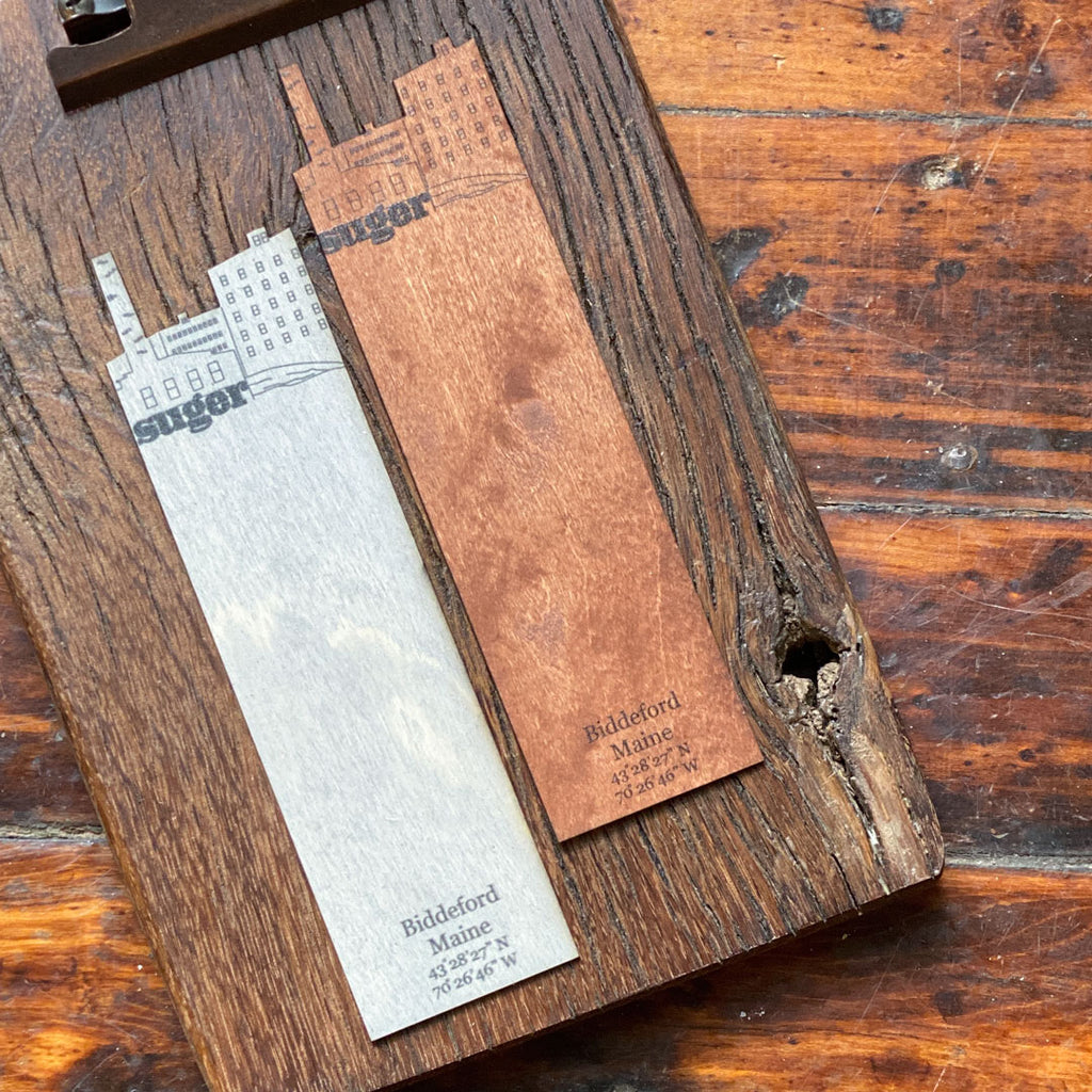wooden bookmarks
