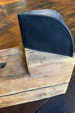rogue maine wallet in black