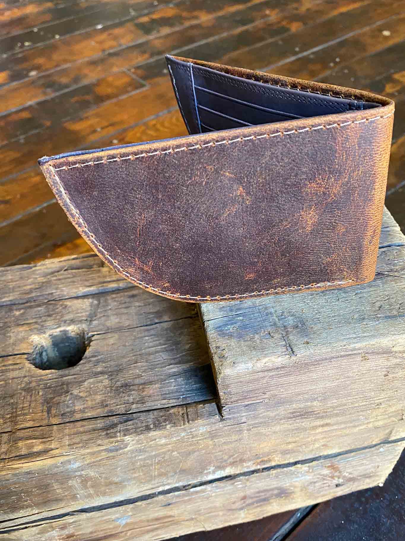 rogue maine wallet in color moose