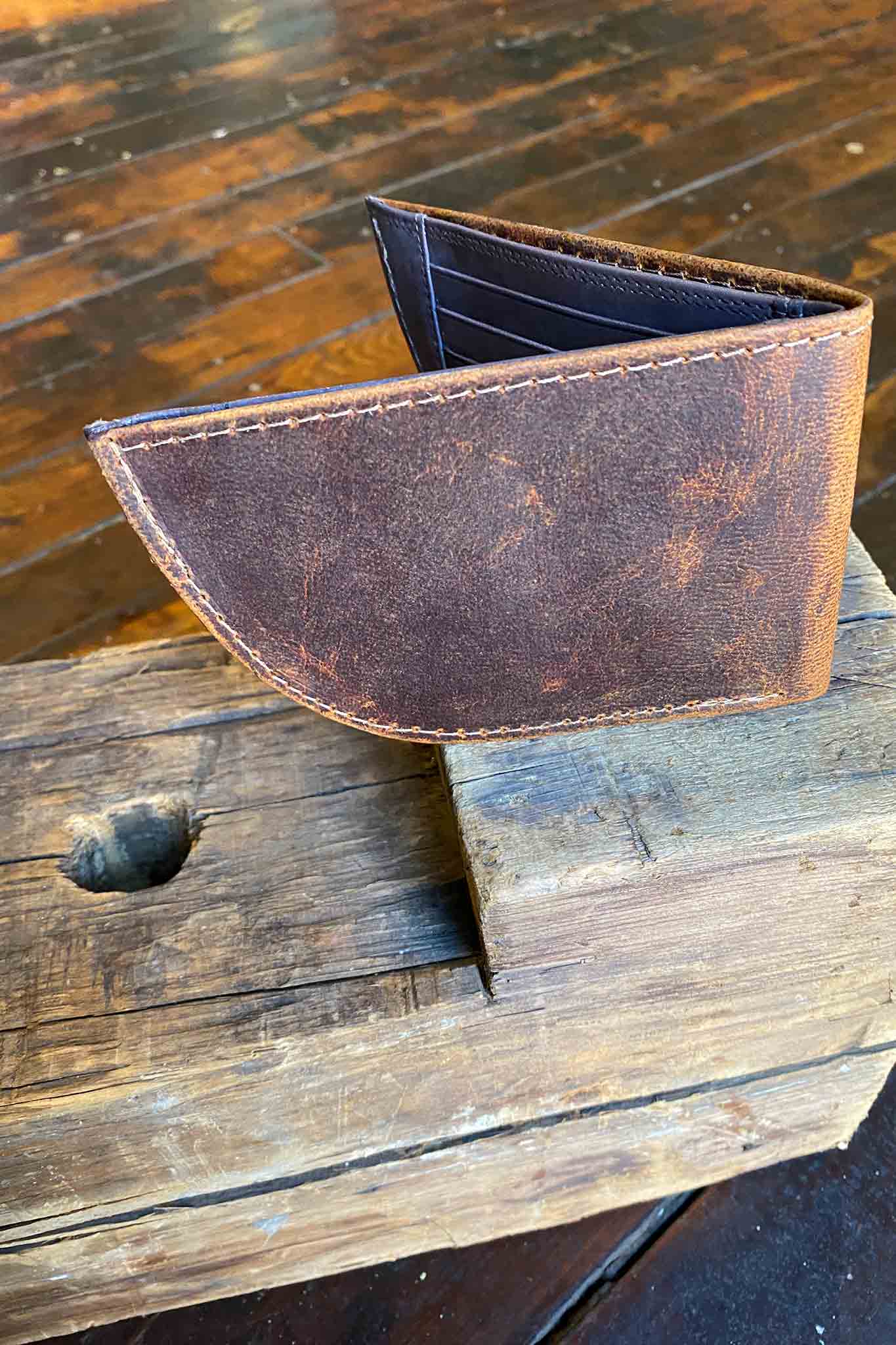 rogue maine wallet in color moose