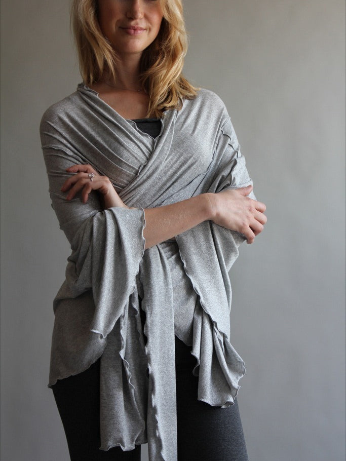 the wrap by angelrox in pewter as kimono