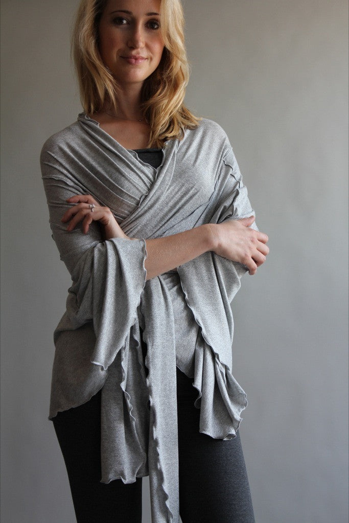 the wrap by angelrox in pewter as kimono