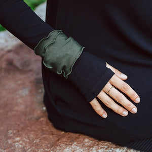 the band in fir worn on the wrist